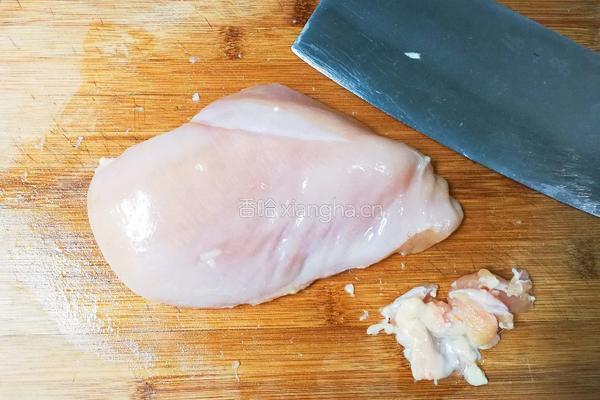 香煎白芝麻鸡脯肉的做法图解2