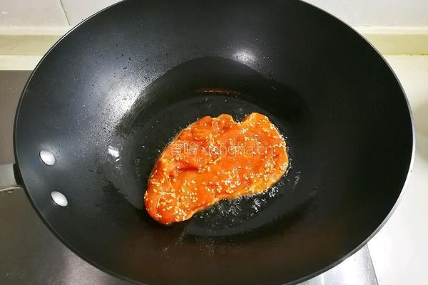 香煎白芝麻鸡脯肉的做法图解11