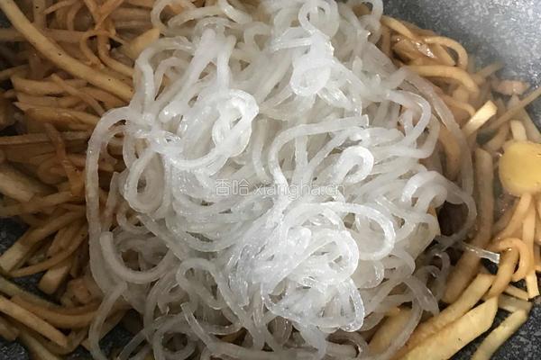 萝卜丝炒粉条的做法图解9