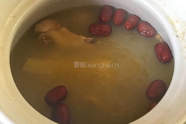 虫草花玉竹鸡汤的做法图解7
