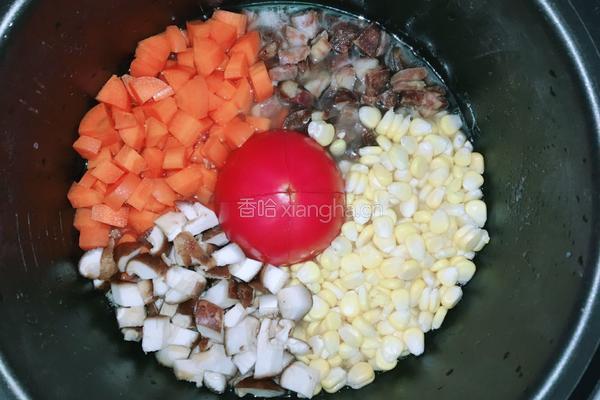 网红西红柿闷饭的做法图解4