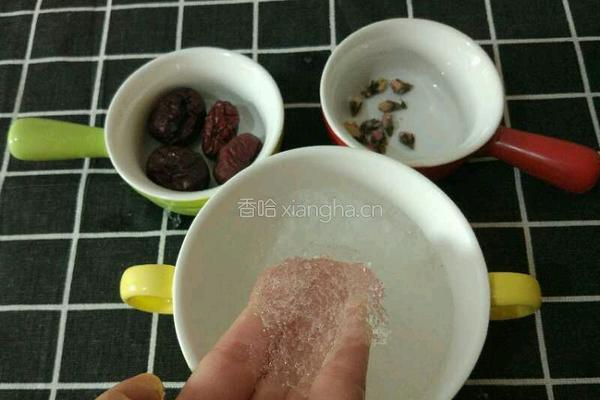 桃花雪燕的做法图解2
