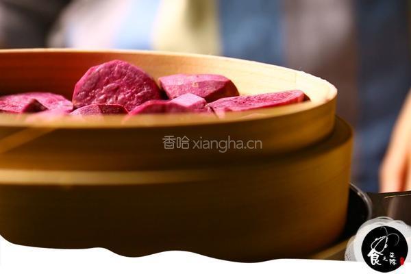 紫薯羹 牛奶和紫薯的碰撞的做法图解3