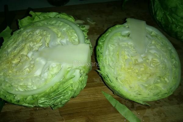 凉拌包菜的做法图解2