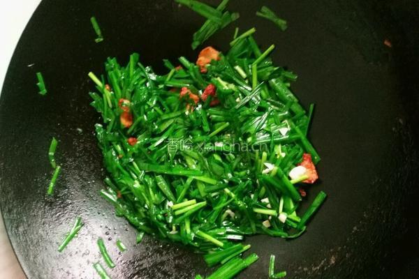 韭菜炒蛋的做法图解5