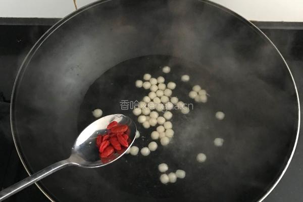 蛋花酒酿小圆子的做法图解2