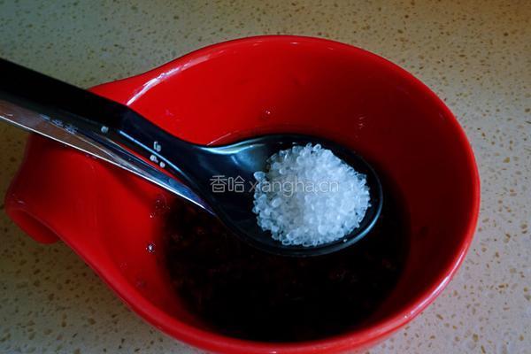 陈醋蒜蓉拌冰菜的做法图解5