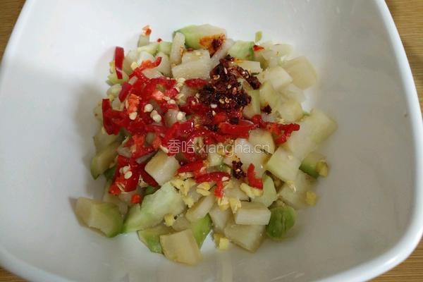 油辣萝卜丁的做法图解5