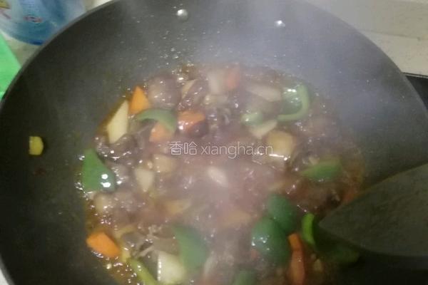 鲜橙果酱烧排骨的做法图解3
