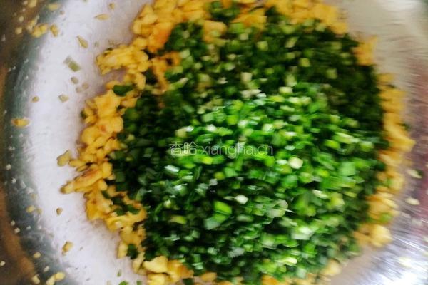 韭菜鸡蛋饺子的做法图解7