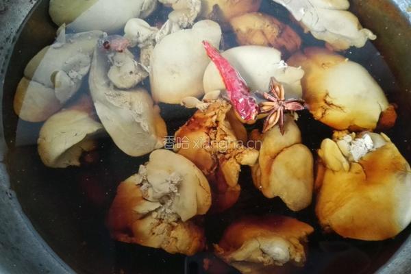 大蒜炒鸭肝的做法图解4