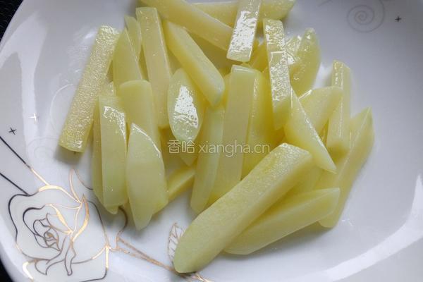 豆角土豆炖排骨的做法图解7