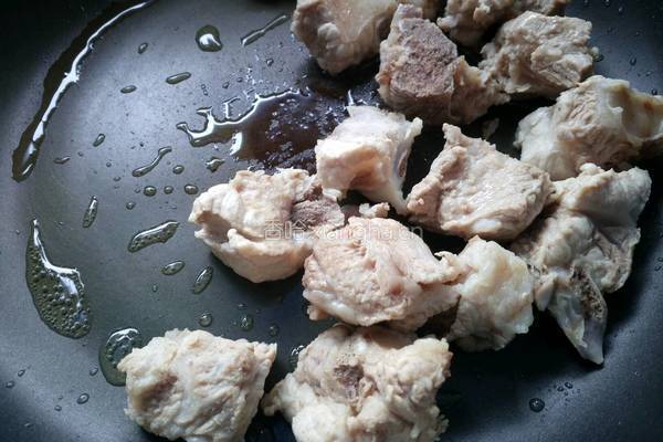 豆角土豆炖排骨的做法图解11