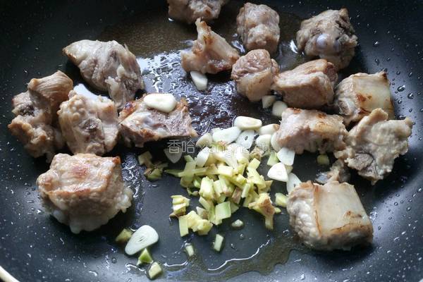 豆角土豆炖排骨的做法图解14