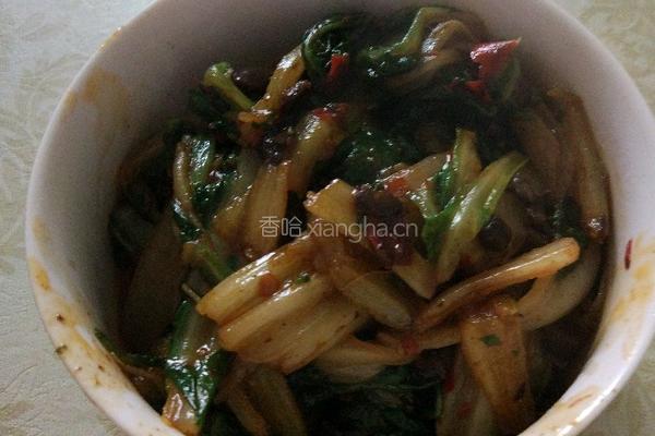 牛皮菜的做法图解5