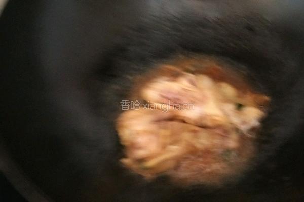 小蘑菇炖鸡腿的做法图解8
