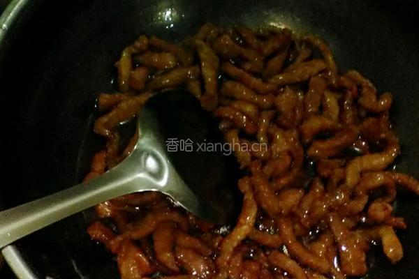 糖醋瘦肉的做法图解6