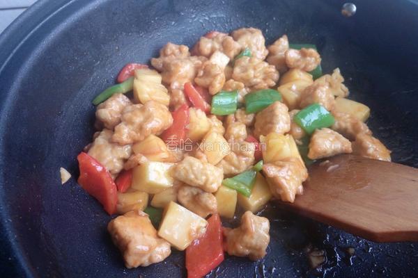 菠萝咕咾肉的做法图解13