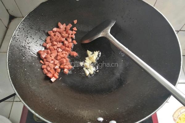 黄金杂蔬炒饭的做法图解6