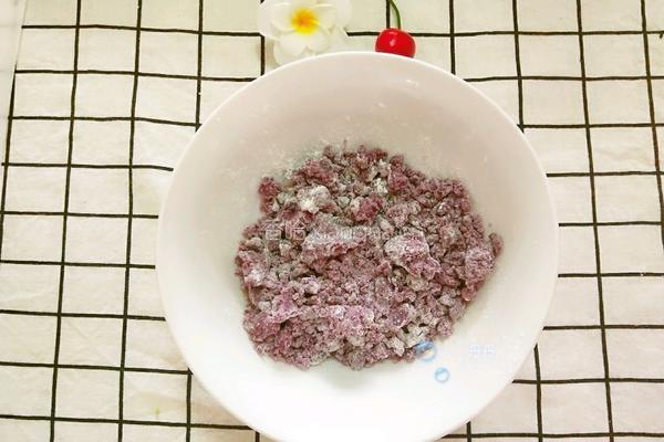 宝宝紫薯脆脆饼的做法图解3