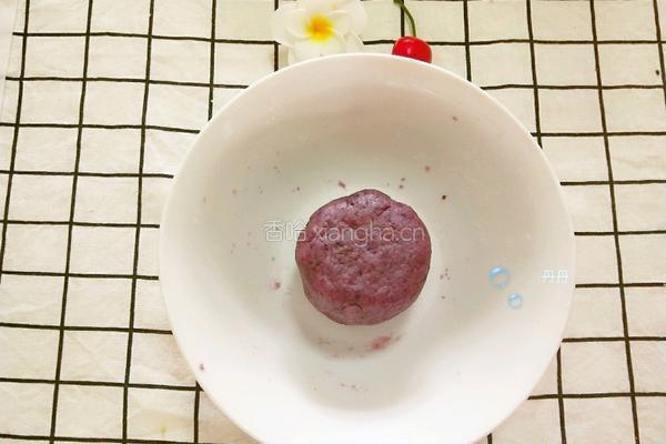 宝宝紫薯脆脆饼的做法图解4