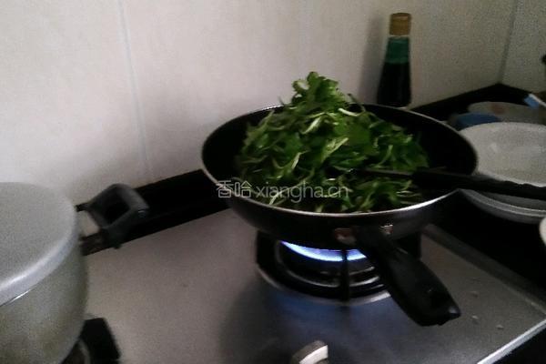 炒马兰头的做法图解4