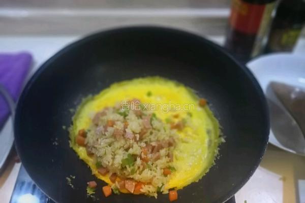 电磁炉做蛋包饭的做法图解6