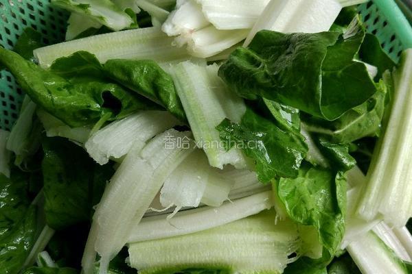 凉拌牛皮菜的做法图解1