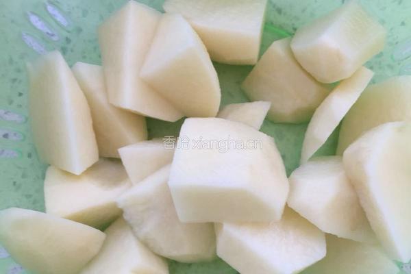 羊肉土豆汤可泡馍的做法图解2