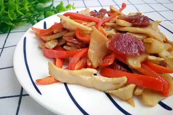 笋干腊肠