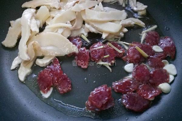 笋干腊肠的做法图解6