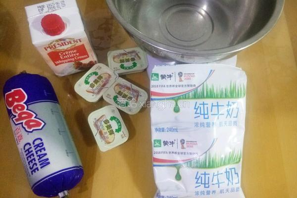 柠檬轻乳酪的做法图解1