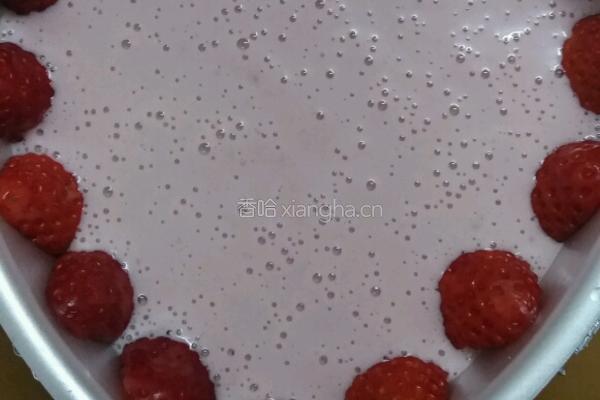 草莓芝士慕斯蛋糕（无淡奶油）的做法图解13