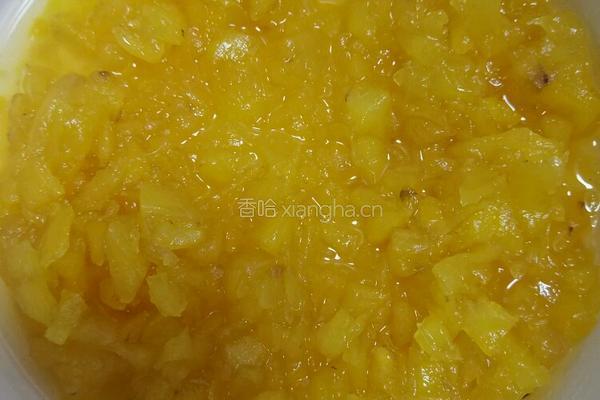 菠萝果酱的做法图解4