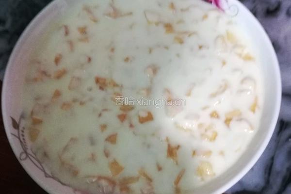 苹果炒酸奶的做法图解7