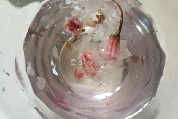 樱花柠檬茶的做法图解3