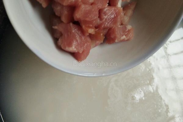 皮蛋瘦肉粥的做法图解8