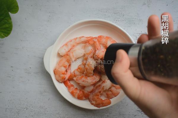 香煎阿根廷红虾的做法图解4