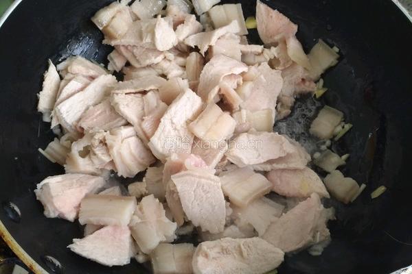 回锅肉的做法图解3