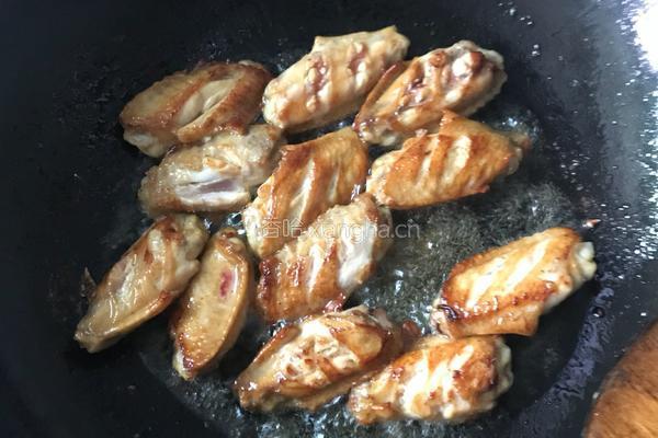 米酒酿可乐鸡翅(甜辣)的做法图解4