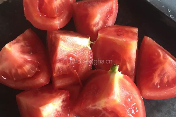 西红柿鸡胸肉丸青菜汤的做法图解6
