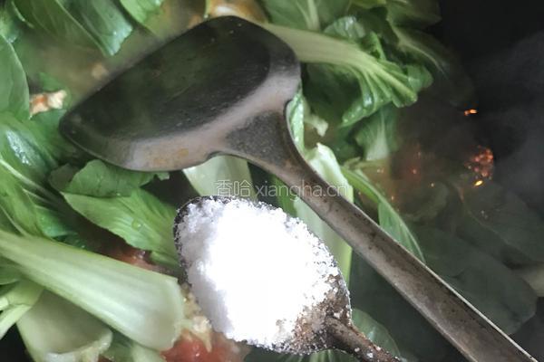 西红柿鸡胸肉丸青菜汤的做法图解13