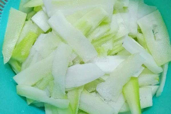 芥蓝炒肉的做法图解3