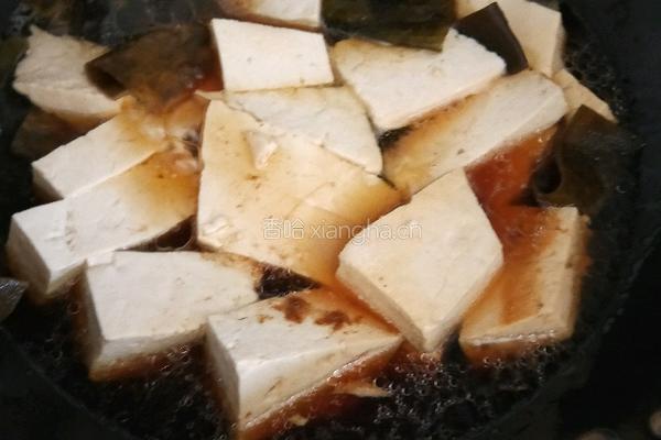 海带炖豆腐的做法图解8