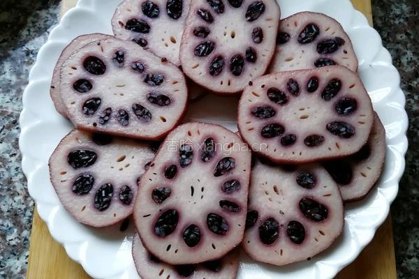 黑米酿莲藕的做法图解8
