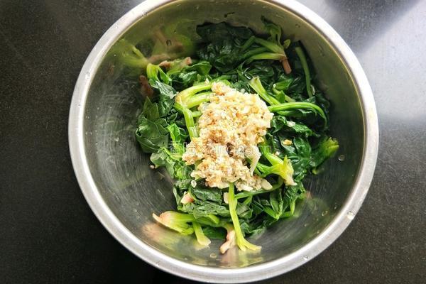 凉拌菠菜的做法图解11
