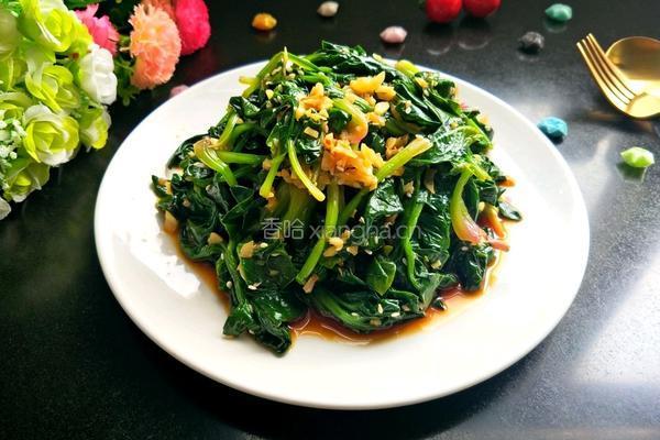 凉拌菠菜的做法图解14