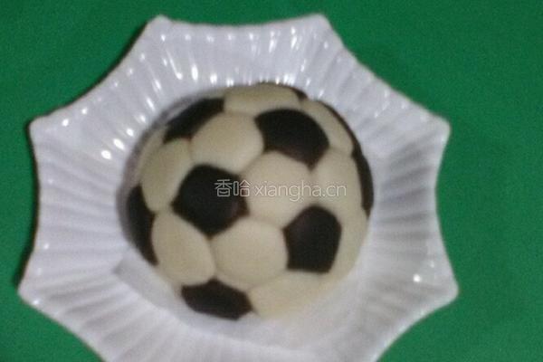 足球馒头的做法图解7
