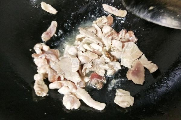 豇豆角炒肉的做法图解5