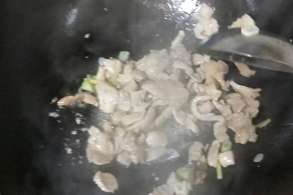 豇豆角炒肉的做法图解6